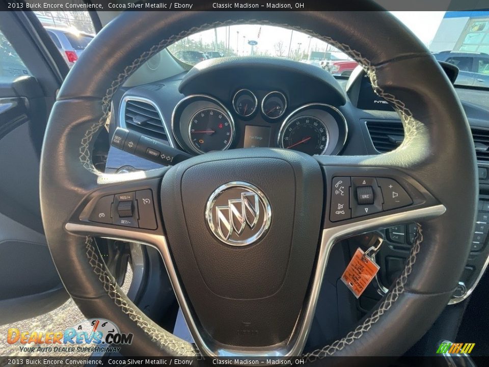 2013 Buick Encore Convenience Cocoa Silver Metallic / Ebony Photo #10