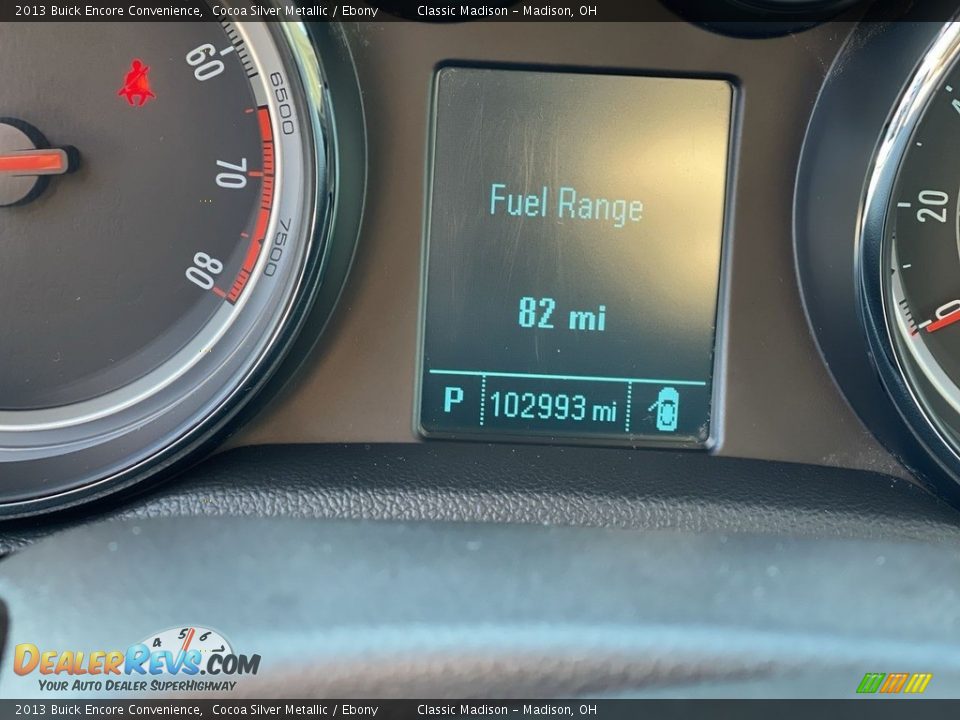 2013 Buick Encore Convenience Cocoa Silver Metallic / Ebony Photo #11