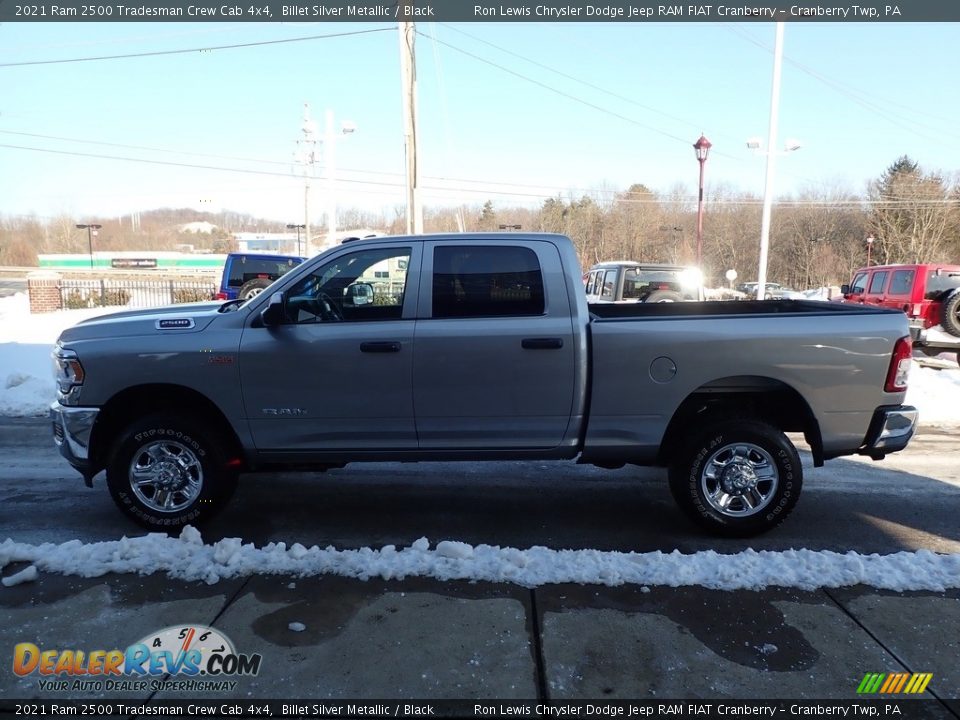 2021 Ram 2500 Tradesman Crew Cab 4x4 Billet Silver Metallic / Black Photo #5