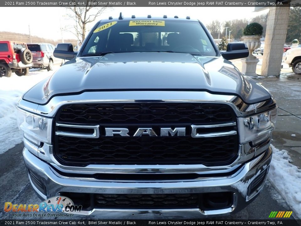 2021 Ram 2500 Tradesman Crew Cab 4x4 Billet Silver Metallic / Black Photo #7