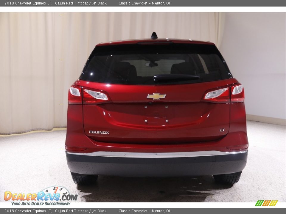 2018 Chevrolet Equinox LT Cajun Red Tintcoat / Jet Black Photo #16