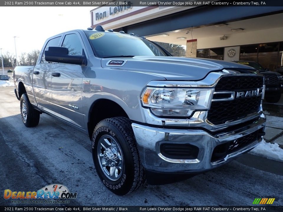 2021 Ram 2500 Tradesman Crew Cab 4x4 Billet Silver Metallic / Black Photo #8