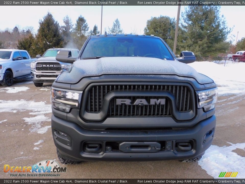 2022 Ram 2500 Power Wagon Crew Cab 4x4 Diamond Black Crystal Pearl / Black Photo #2