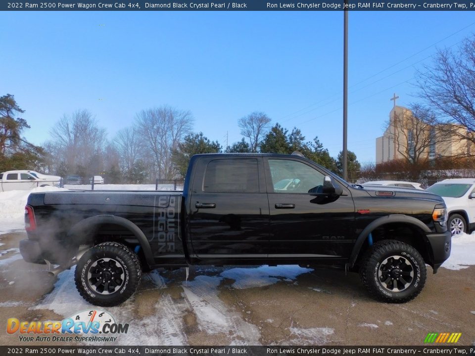 Diamond Black Crystal Pearl 2022 Ram 2500 Power Wagon Crew Cab 4x4 Photo #4