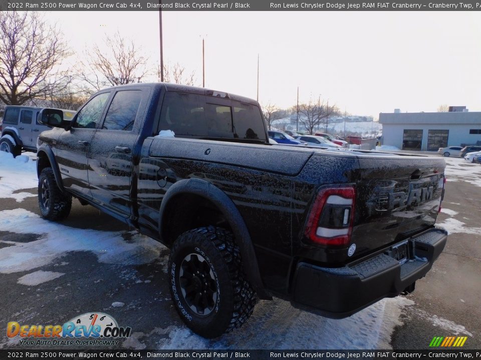 2022 Ram 2500 Power Wagon Crew Cab 4x4 Diamond Black Crystal Pearl / Black Photo #8