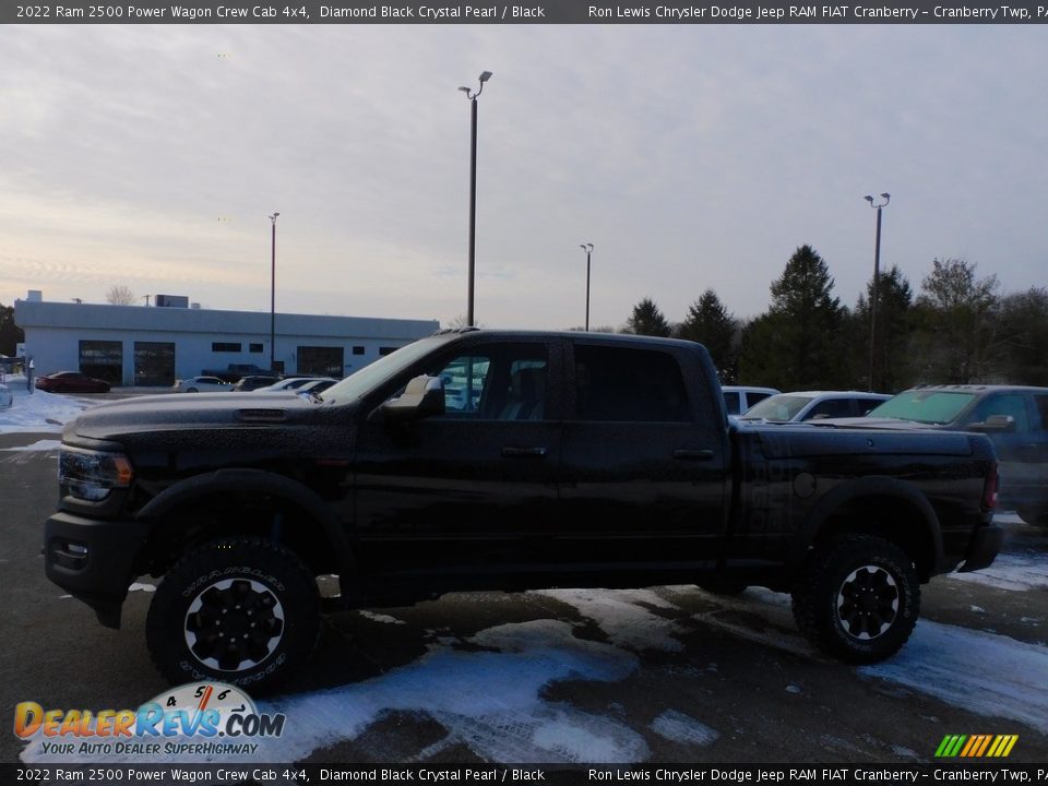 2022 Ram 2500 Power Wagon Crew Cab 4x4 Diamond Black Crystal Pearl / Black Photo #9