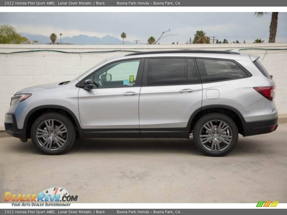 Lunar Silver Metallic 2022 Honda Pilot Sport AWD Photo #4