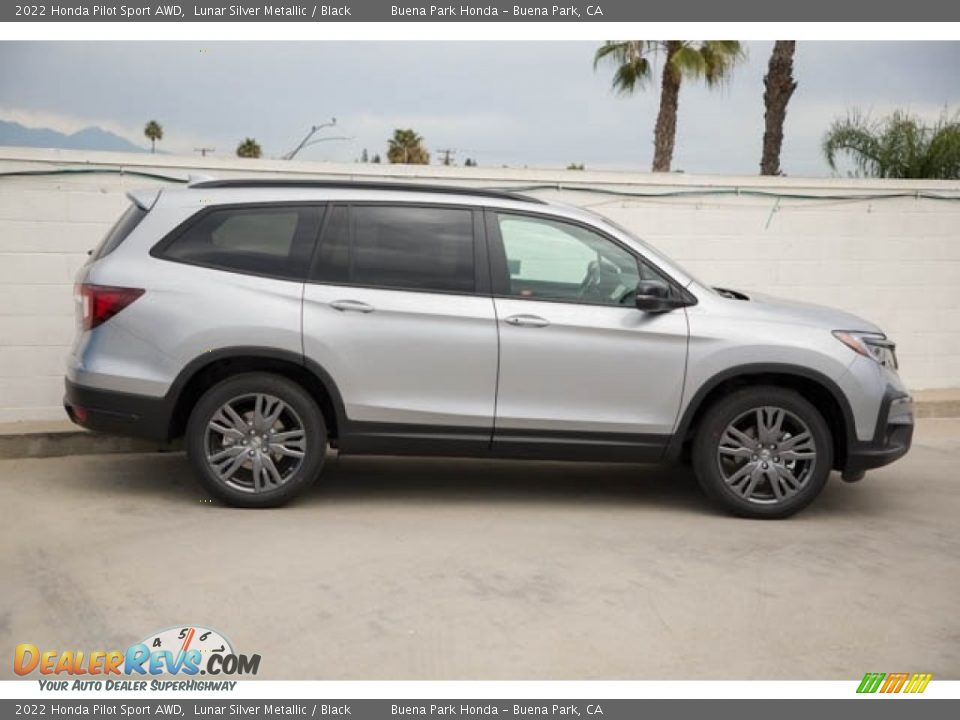 Lunar Silver Metallic 2022 Honda Pilot Sport AWD Photo #8