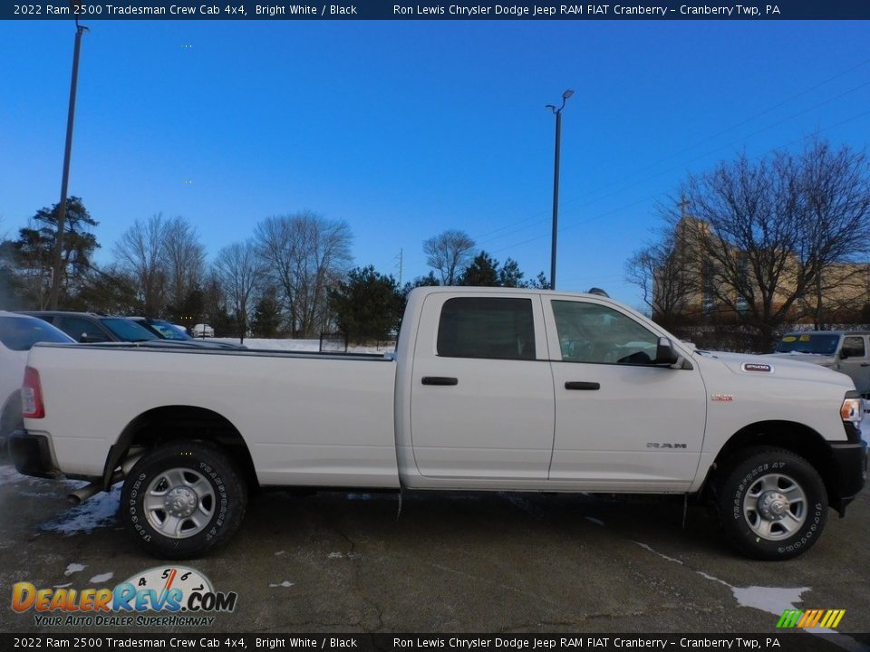 2022 Ram 2500 Tradesman Crew Cab 4x4 Bright White / Black Photo #4