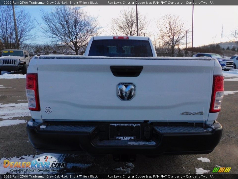 2022 Ram 2500 Tradesman Crew Cab 4x4 Bright White / Black Photo #6