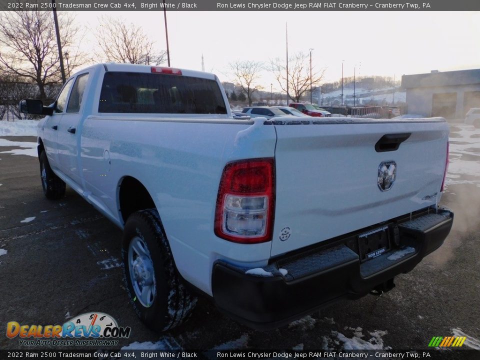 2022 Ram 2500 Tradesman Crew Cab 4x4 Bright White / Black Photo #8