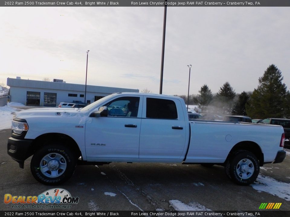 2022 Ram 2500 Tradesman Crew Cab 4x4 Bright White / Black Photo #9