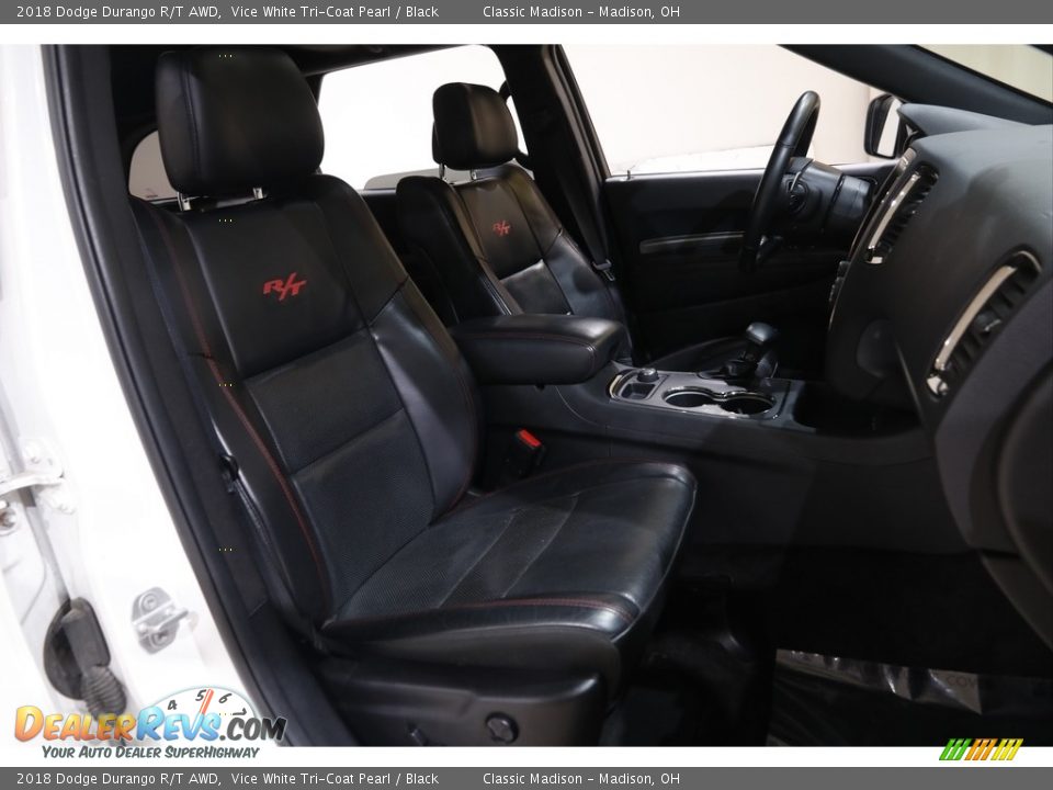 2018 Dodge Durango R/T AWD Vice White Tri-Coat Pearl / Black Photo #17
