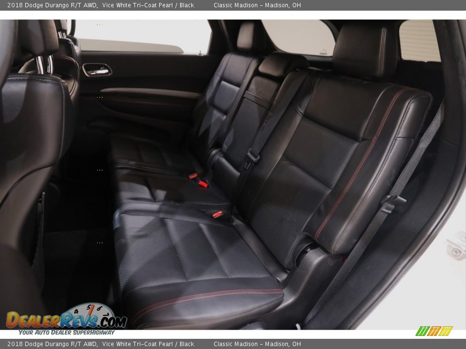 2018 Dodge Durango R/T AWD Vice White Tri-Coat Pearl / Black Photo #19