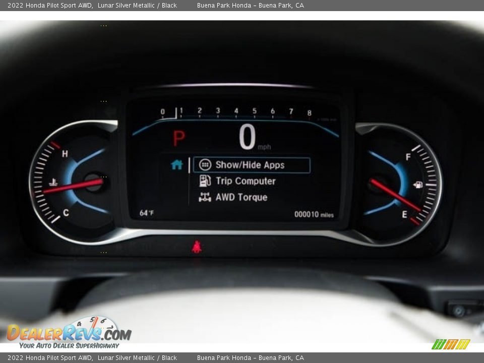 2022 Honda Pilot Sport AWD Gauges Photo #17