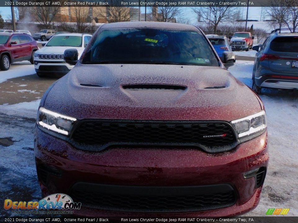 2021 Dodge Durango GT AWD Octane Red Pearl / Black Photo #2