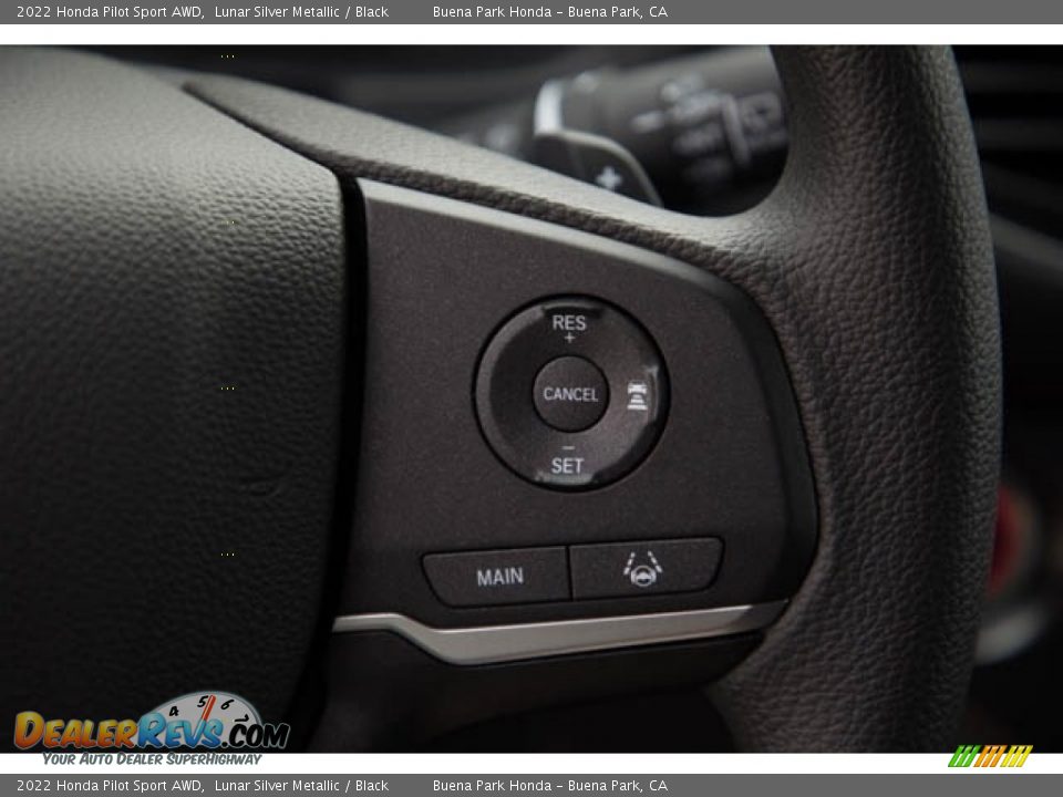2022 Honda Pilot Sport AWD Steering Wheel Photo #20