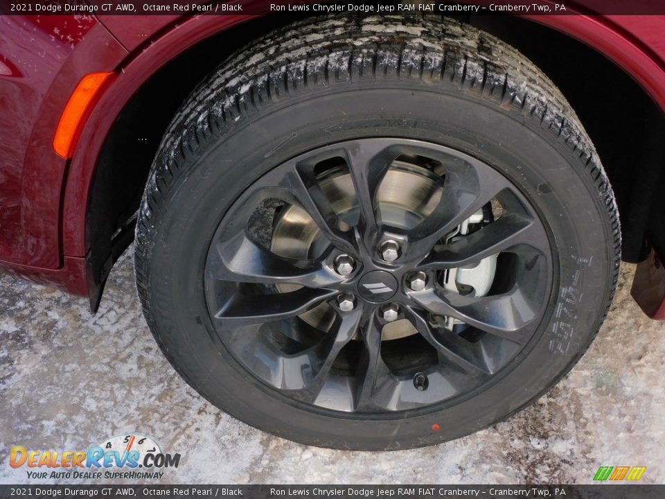 2021 Dodge Durango GT AWD Octane Red Pearl / Black Photo #10