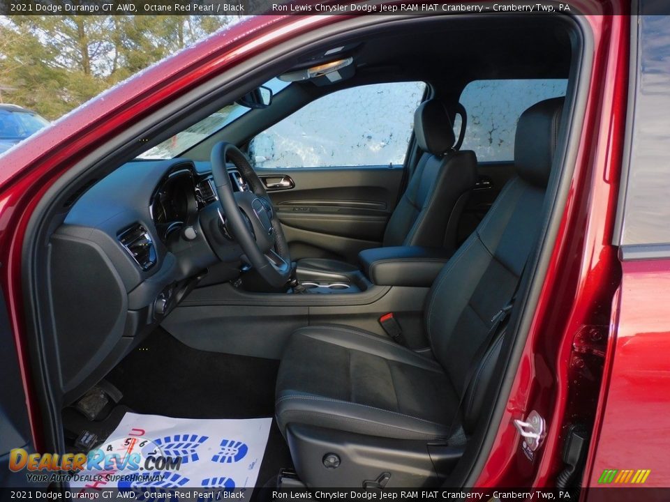 2021 Dodge Durango GT AWD Octane Red Pearl / Black Photo #11