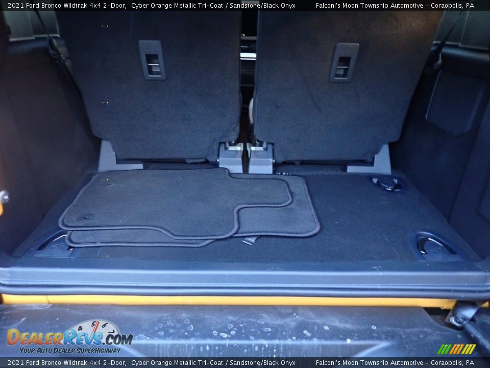 2021 Ford Bronco Wildtrak 4x4 2-Door Cyber Orange Metallic Tri-Coat / Sandstone/Black Onyx Photo #4