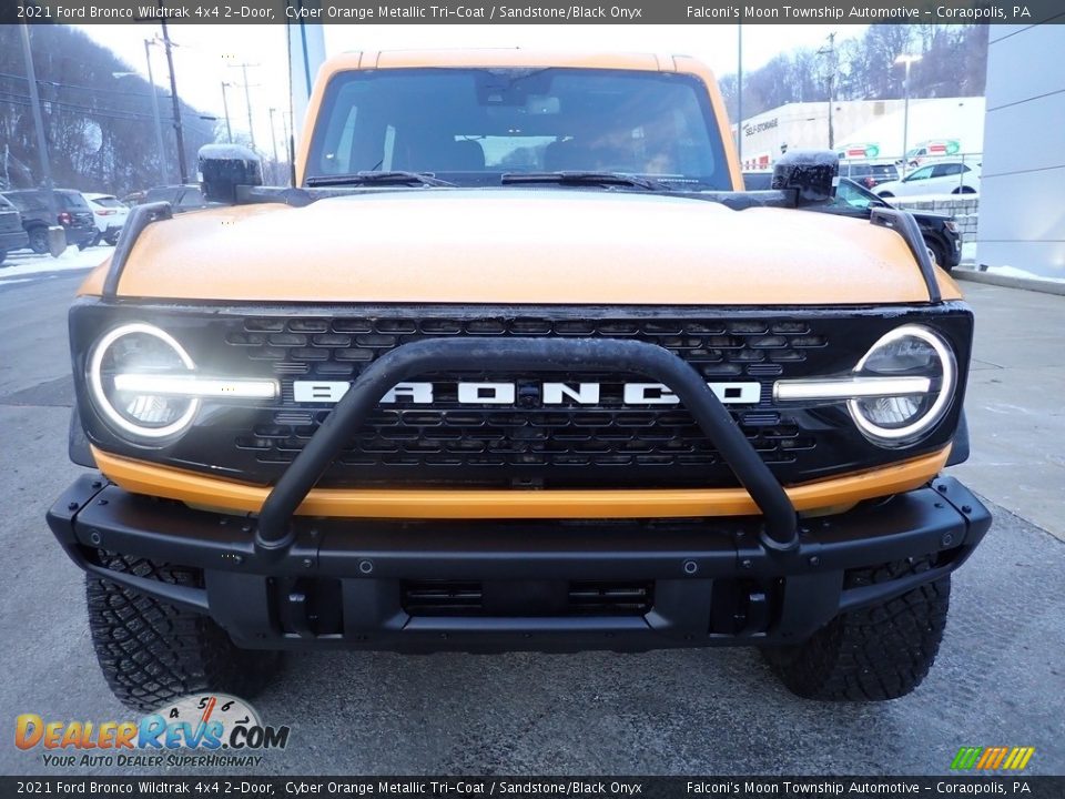 Cyber Orange Metallic Tri-Coat 2021 Ford Bronco Wildtrak 4x4 2-Door Photo #8