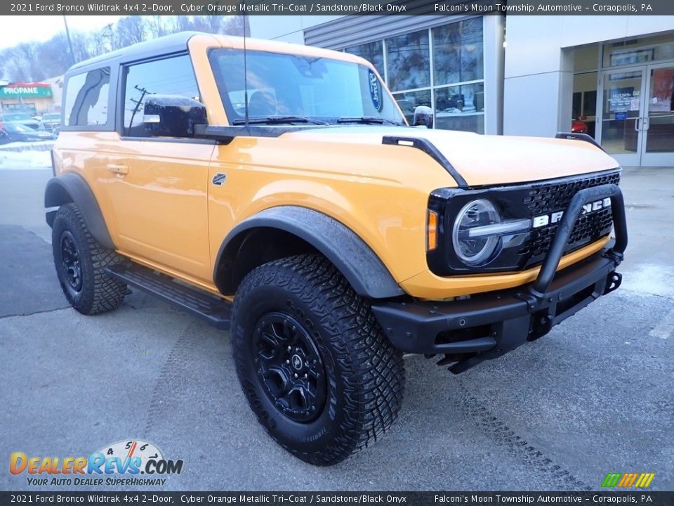 Cyber Orange Metallic Tri-Coat 2021 Ford Bronco Wildtrak 4x4 2-Door Photo #9