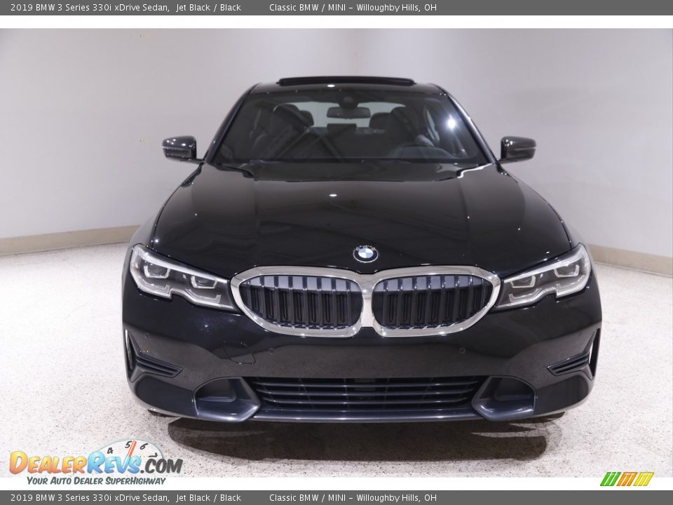 2019 BMW 3 Series 330i xDrive Sedan Jet Black / Black Photo #2