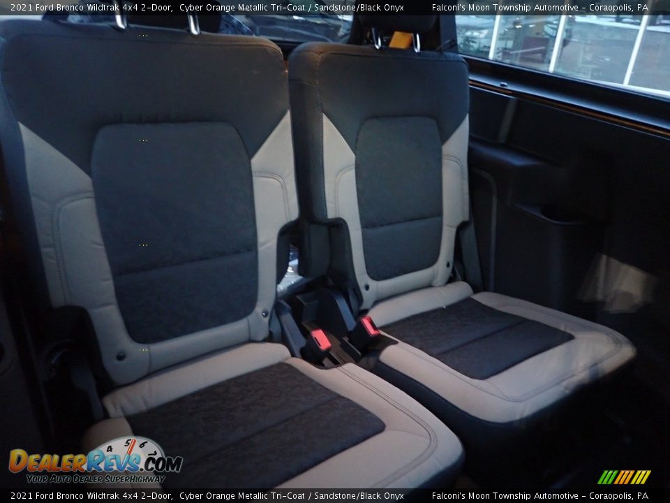 Rear Seat of 2021 Ford Bronco Wildtrak 4x4 2-Door Photo #13