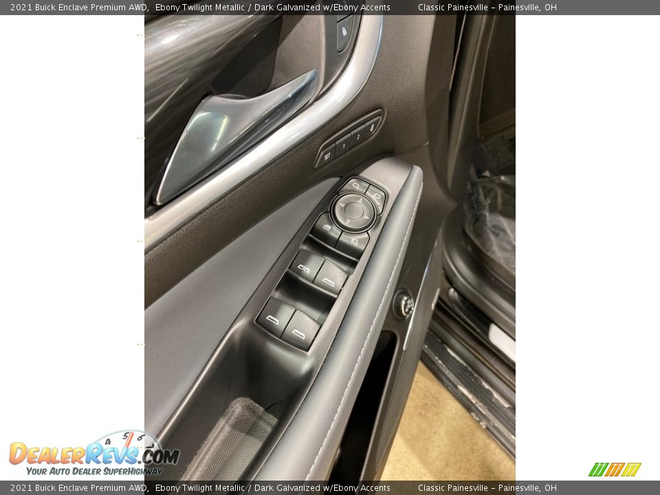 2021 Buick Enclave Premium AWD Ebony Twilight Metallic / Dark Galvanized w/Ebony Accents Photo #4
