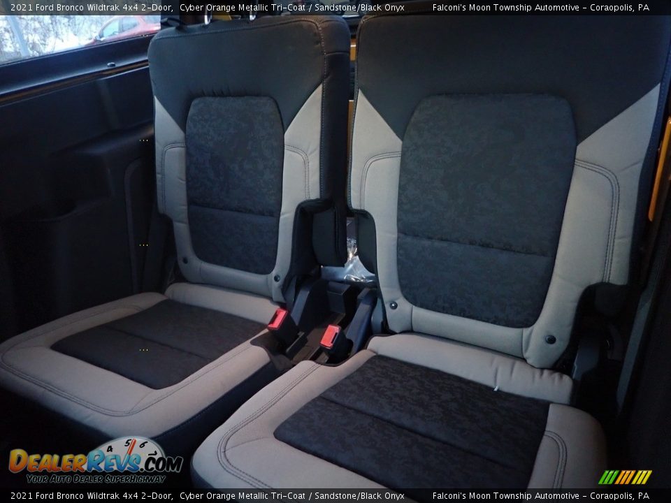 Rear Seat of 2021 Ford Bronco Wildtrak 4x4 2-Door Photo #18