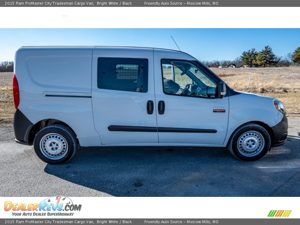 2015 Ram ProMaster City Tradesman Cargo Van Bright White / Black Photo #3