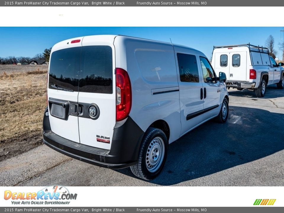 2015 Ram ProMaster City Tradesman Cargo Van Bright White / Black Photo #4