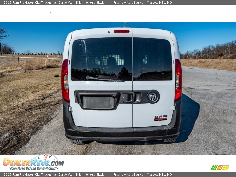 2015 Ram ProMaster City Tradesman Cargo Van Bright White / Black Photo #5