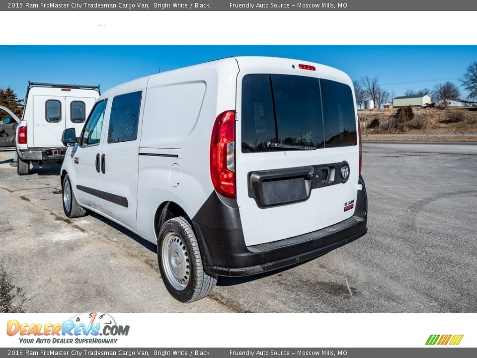 2015 Ram ProMaster City Tradesman Cargo Van Bright White / Black Photo #6