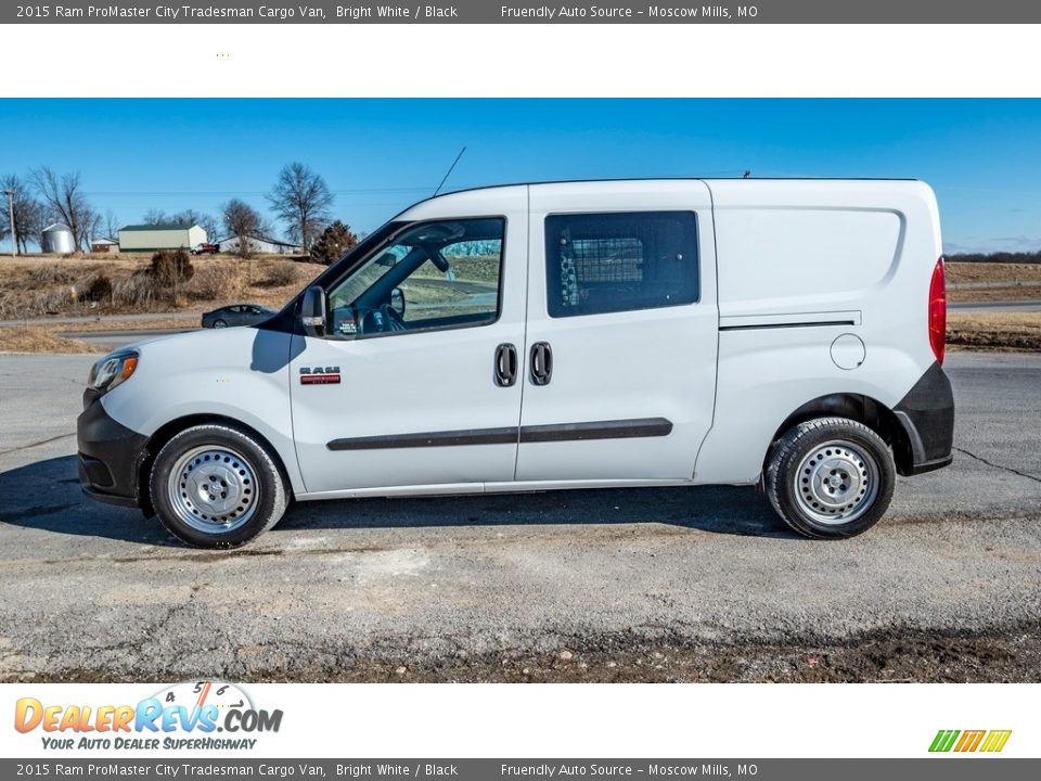 Bright White 2015 Ram ProMaster City Tradesman Cargo Van Photo #7