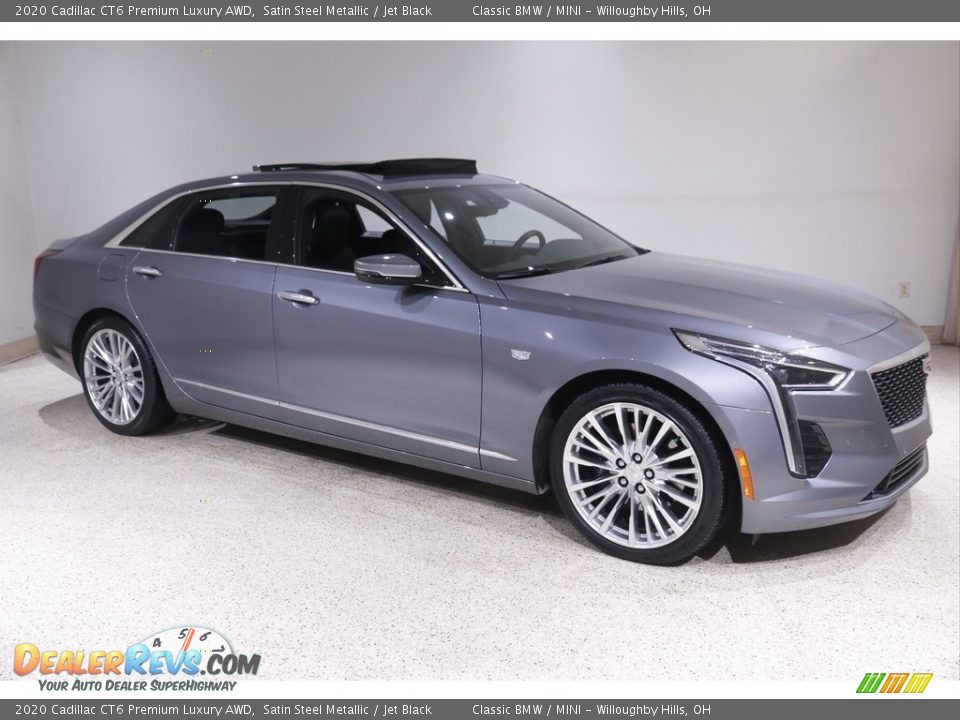 Satin Steel Metallic 2020 Cadillac CT6 Premium Luxury AWD Photo #1