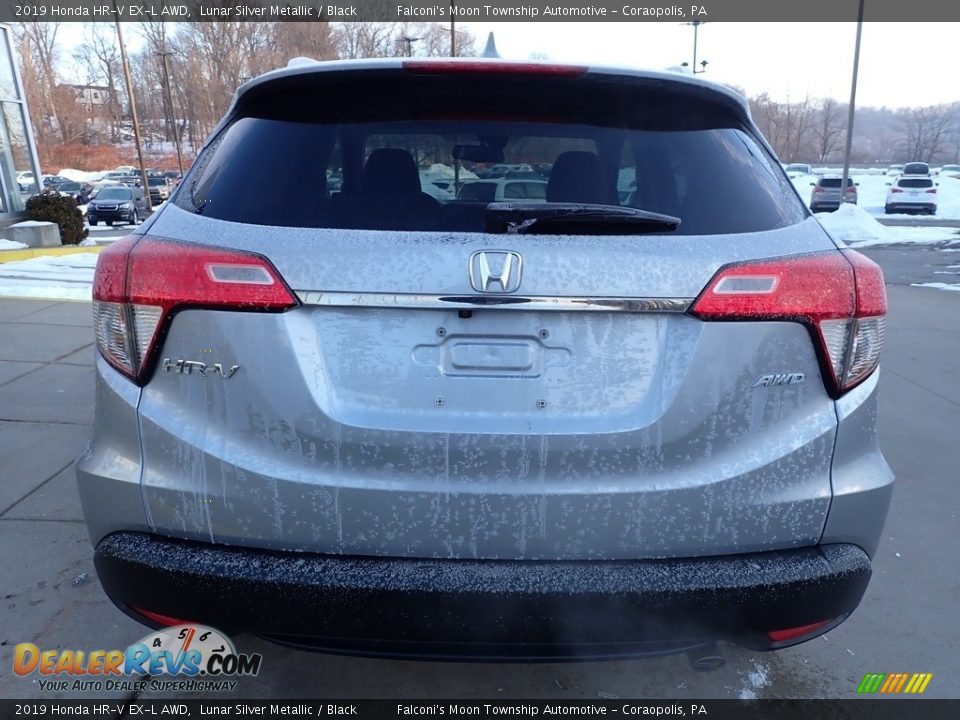 2019 Honda HR-V EX-L AWD Lunar Silver Metallic / Black Photo #3