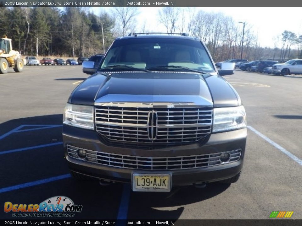 2008 Lincoln Navigator Luxury Stone Green Metallic / Stone Photo #2