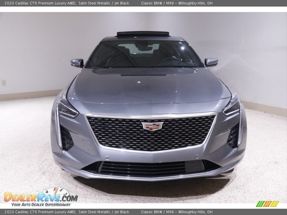 2020 Cadillac CT6 Premium Luxury AWD Satin Steel Metallic / Jet Black Photo #2