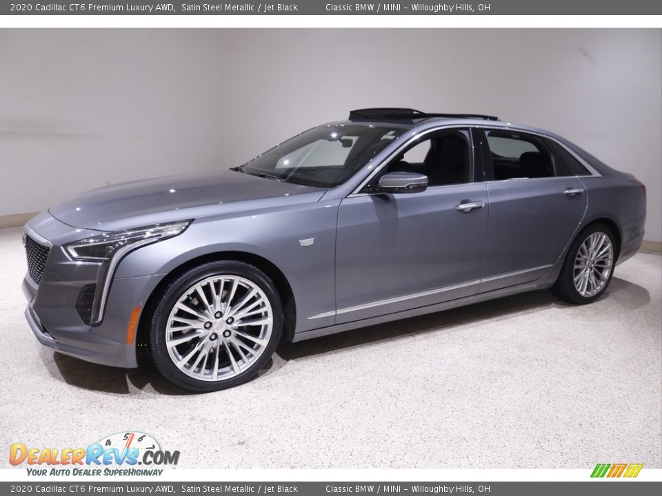 Front 3/4 View of 2020 Cadillac CT6 Premium Luxury AWD Photo #3