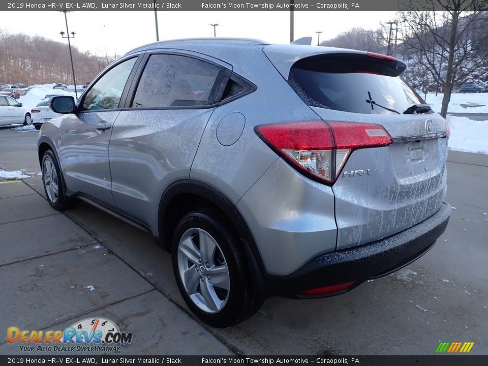 2019 Honda HR-V EX-L AWD Lunar Silver Metallic / Black Photo #5