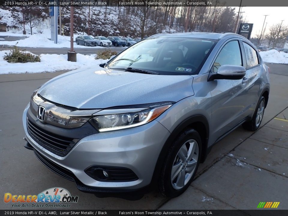 2019 Honda HR-V EX-L AWD Lunar Silver Metallic / Black Photo #7