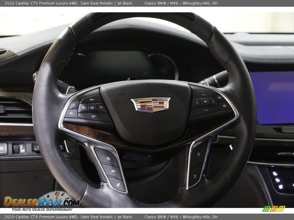 2020 Cadillac CT6 Premium Luxury AWD Satin Steel Metallic / Jet Black Photo #7