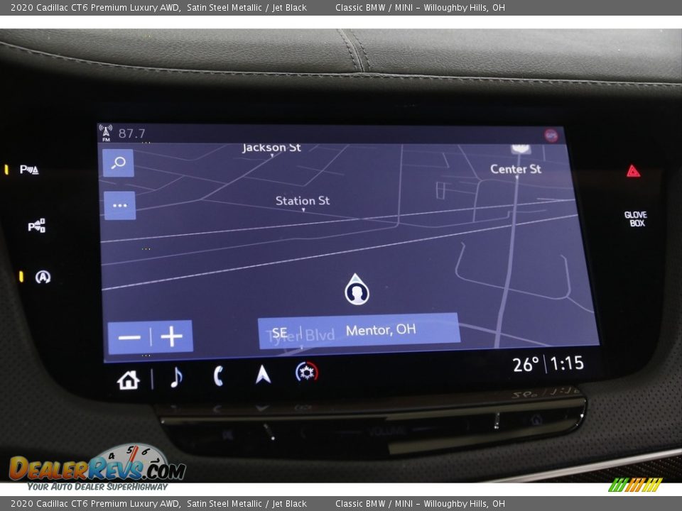 Navigation of 2020 Cadillac CT6 Premium Luxury AWD Photo #12