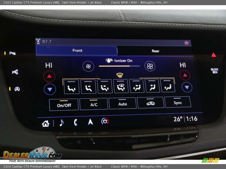 Controls of 2020 Cadillac CT6 Premium Luxury AWD Photo #13