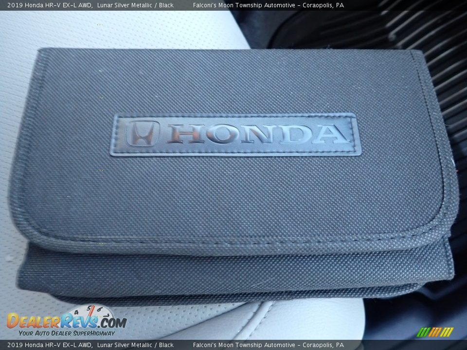 2019 Honda HR-V EX-L AWD Lunar Silver Metallic / Black Photo #14
