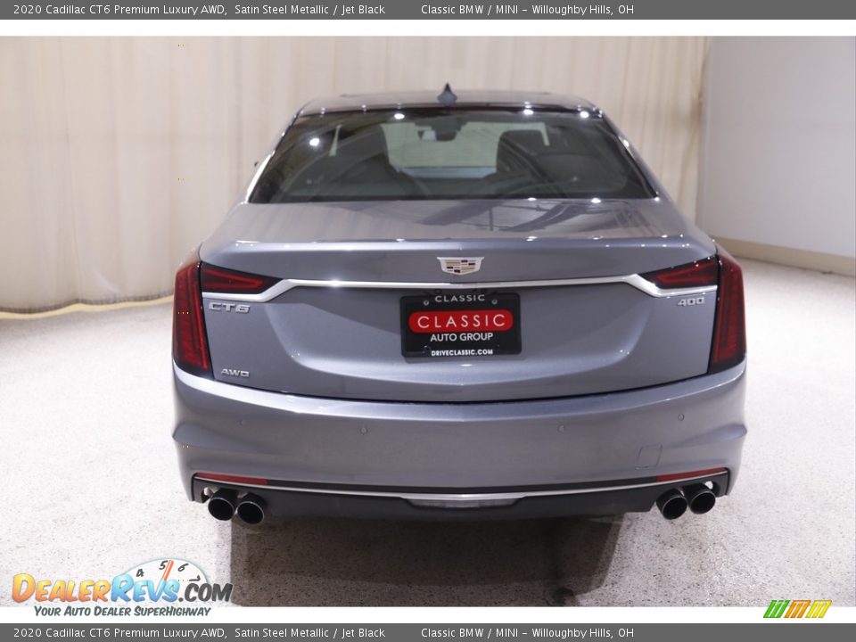 2020 Cadillac CT6 Premium Luxury AWD Satin Steel Metallic / Jet Black Photo #20