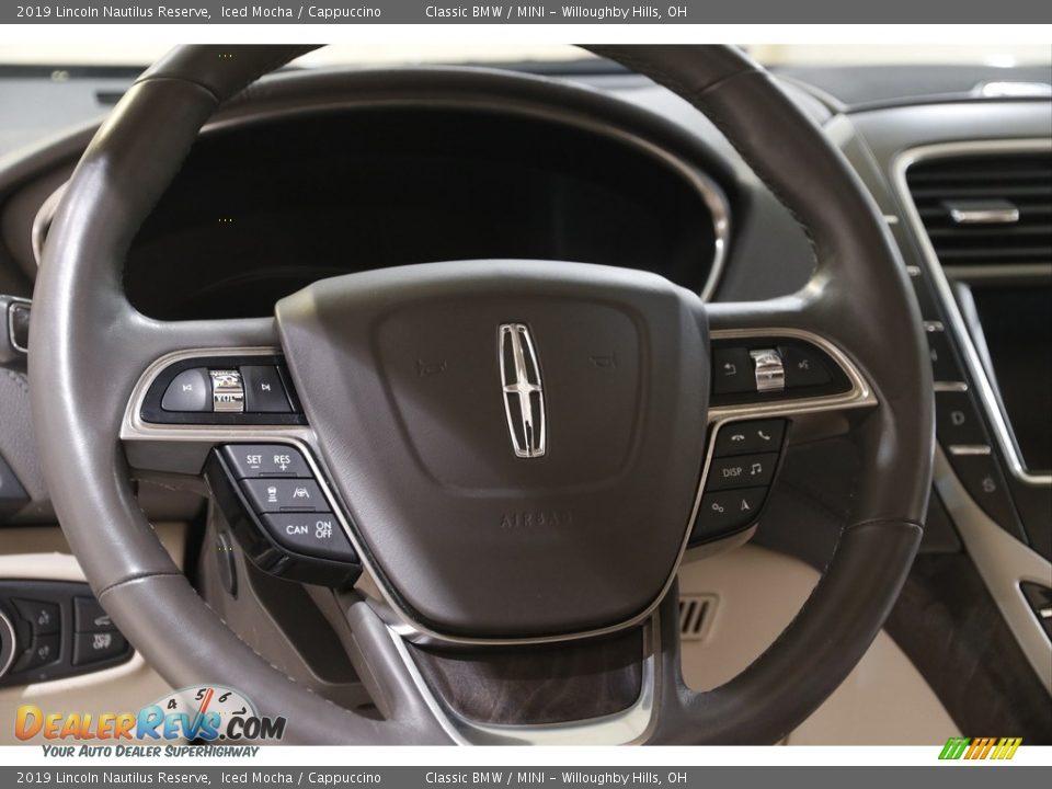 2019 Lincoln Nautilus Reserve Steering Wheel Photo #7