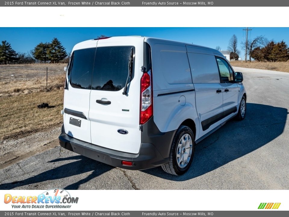 2015 Ford Transit Connect XL Van Frozen White / Charcoal Black Cloth Photo #4