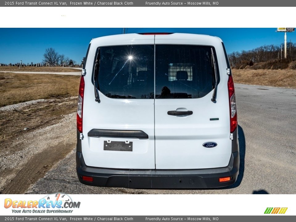2015 Ford Transit Connect XL Van Frozen White / Charcoal Black Cloth Photo #5